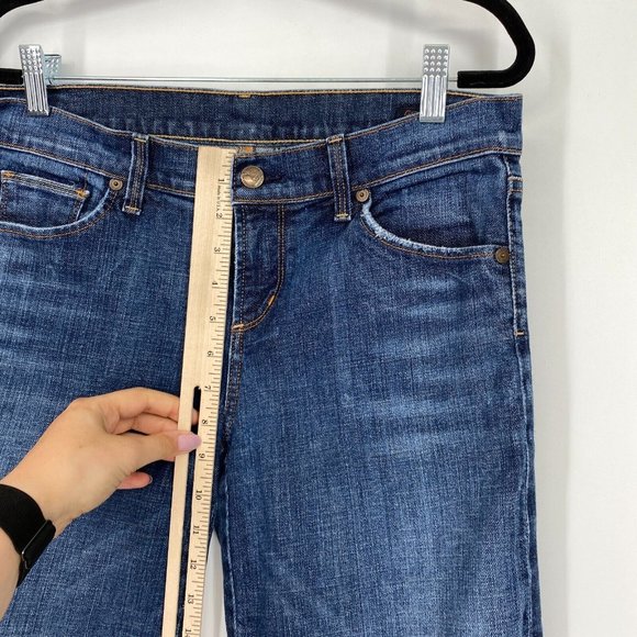 Citizens of Humanity Capri Jeans Women's Size 29 Mid Rise Stretch Denim Blue - Picture 10 of 12